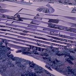 Model, aerial view.