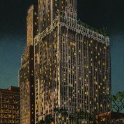 Woolworth Building at Night...