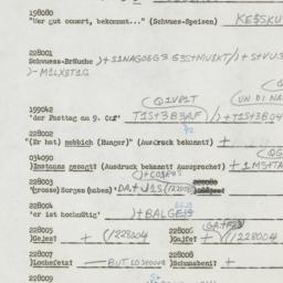 Western questionnaire, answ...