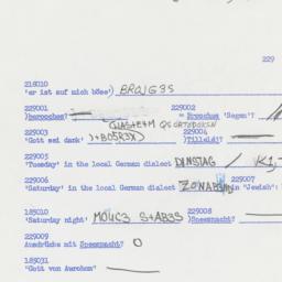 Western questionnaire, answ...