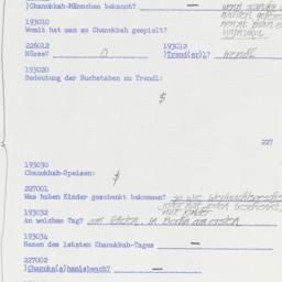 Western questionnaire, answ...
