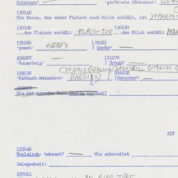 Western questionnaire, answ...