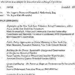 Schedules, Legal, Economic,...