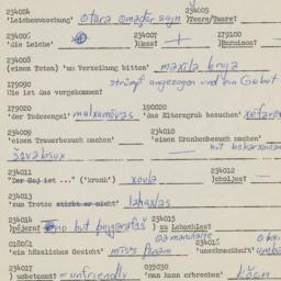 Western questionnaire, answ...