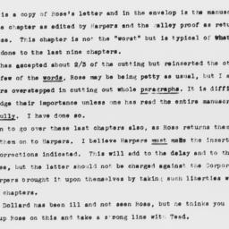 Memorandum from Florence An...