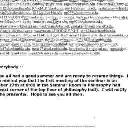 Announcements, 2004-09-27. ...