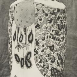 Porcelain vase designed by ...