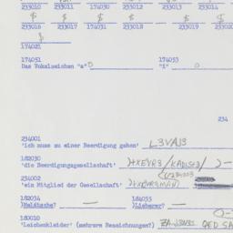 Western questionnaire, answ...