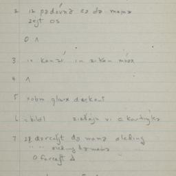Eastern questionnaire, blue...