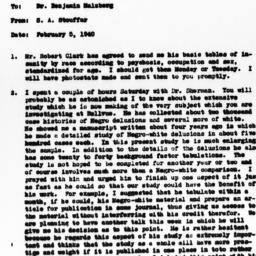 Memorandum from Samuel A. S...