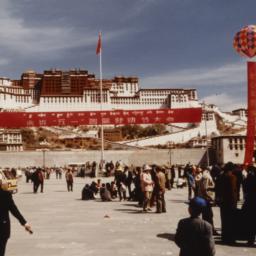 May Day celebration in fron...