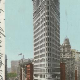 The Flat-iron Building, New...