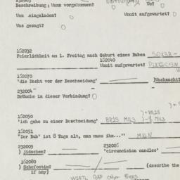Western questionnaire, answ...