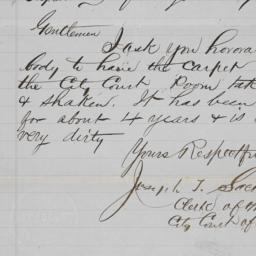 [Letter, 1868, Brooklyn, N....