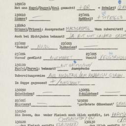 Western questionnaire, answ...