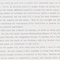 New York's Future as I ...
