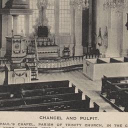 Chancel and Pulpit.