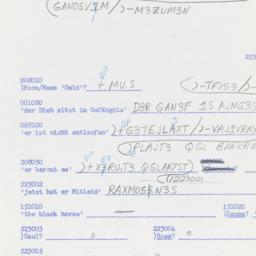Western questionnaire, answ...