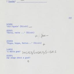 Western questionnaire, answ...