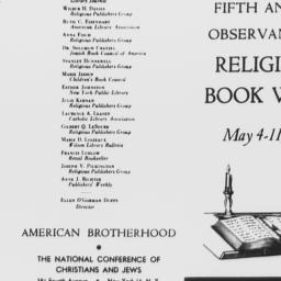 Pamphlet from the National ...