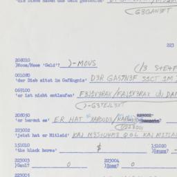 Western questionnaire, answ...