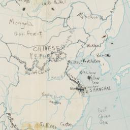 China and Japan Map