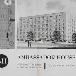 Ambassador House, 445 E. 77...