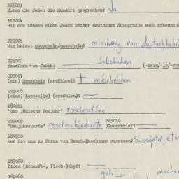 Western questionnaire, answ...