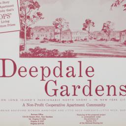 Deepdale Gardens, Horace Ha...