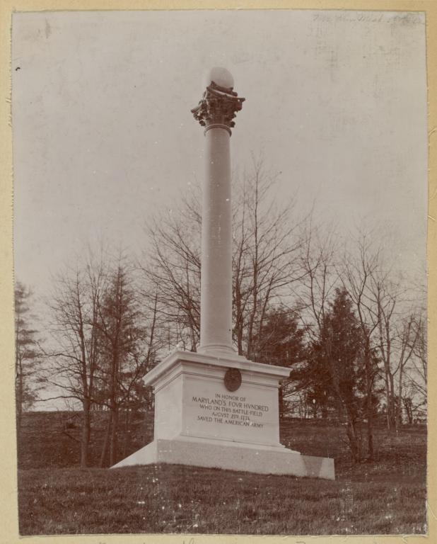 Maryland Four Hundred Monument. Prospect Park - Brooklyn, N. Y.