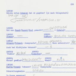 Western questionnaire, answ...