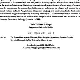 Schedules, South Asia, semi...