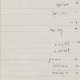 Eastern questionnaire, blue...