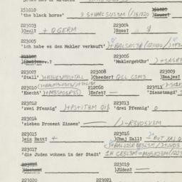 Western questionnaire, answ...