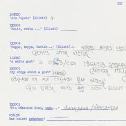 Western questionnaire, answ...