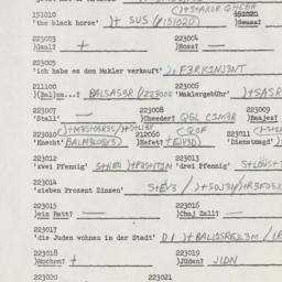 Western questionnaire, answ...