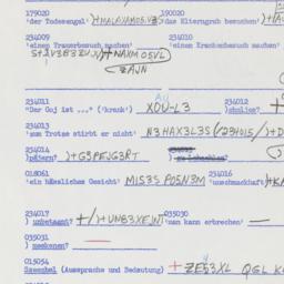Western questionnaire, answ...