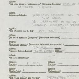 Western questionnaire, answ...