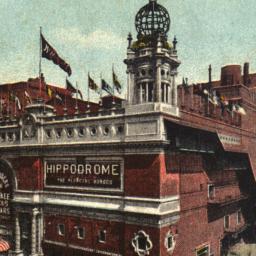 New York Hippodrome. Larges...
