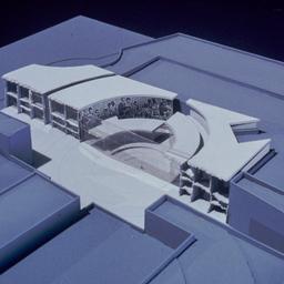 Model, aerial view.