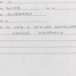 Western questionnaire, answ...