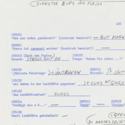 Western questionnaire, answ...