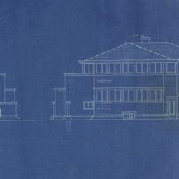 Working drawing #5: West, e...