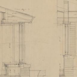 Interior elevation, wall se...