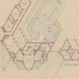 Grounds, first floor plan