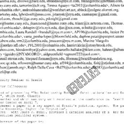 Announcements, 2006-04-20. ...