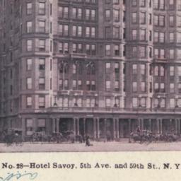 Hotel Savoy, 5th Ave. and 5...