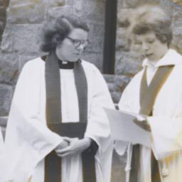 Suzanne Hiatt standing with...