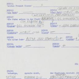 Western questionnaire, answ...