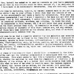 Letter from Louis Wirth to ...